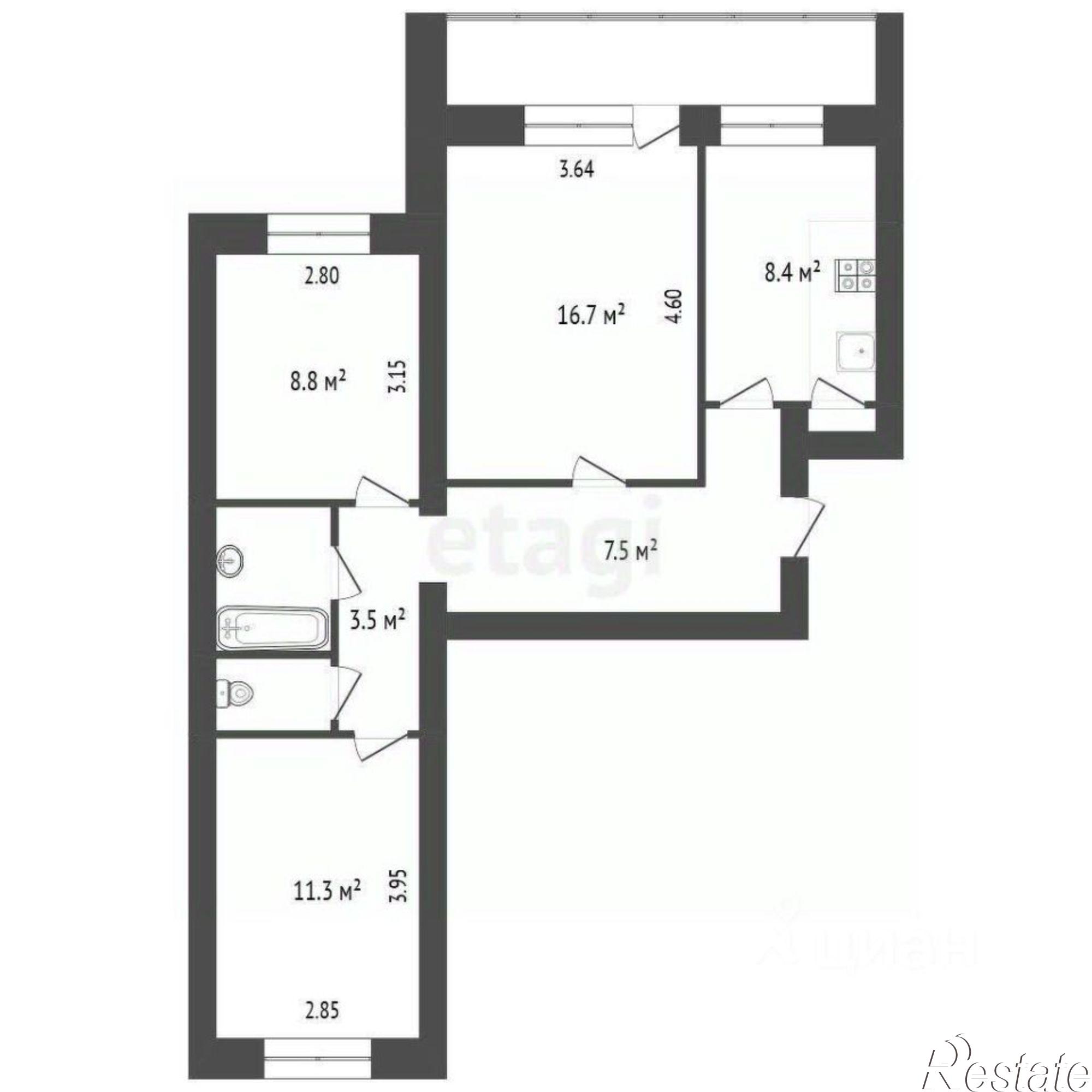 Купить квартиру за 5 000 000 рублей