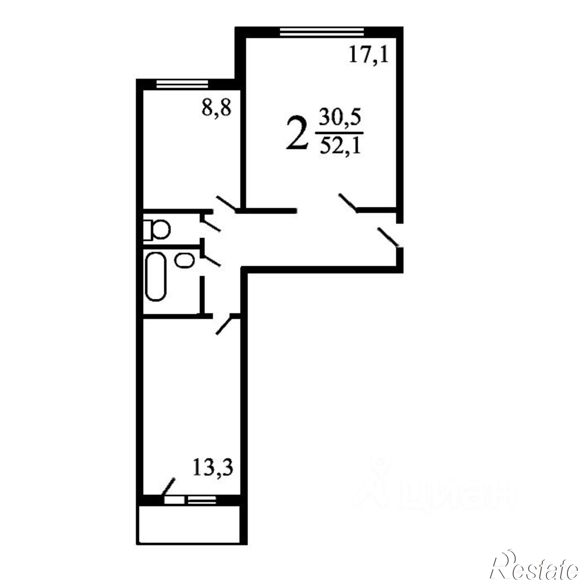 Купить квартиру за 4 600 000 рублей на Ярославль г., Дзержинский