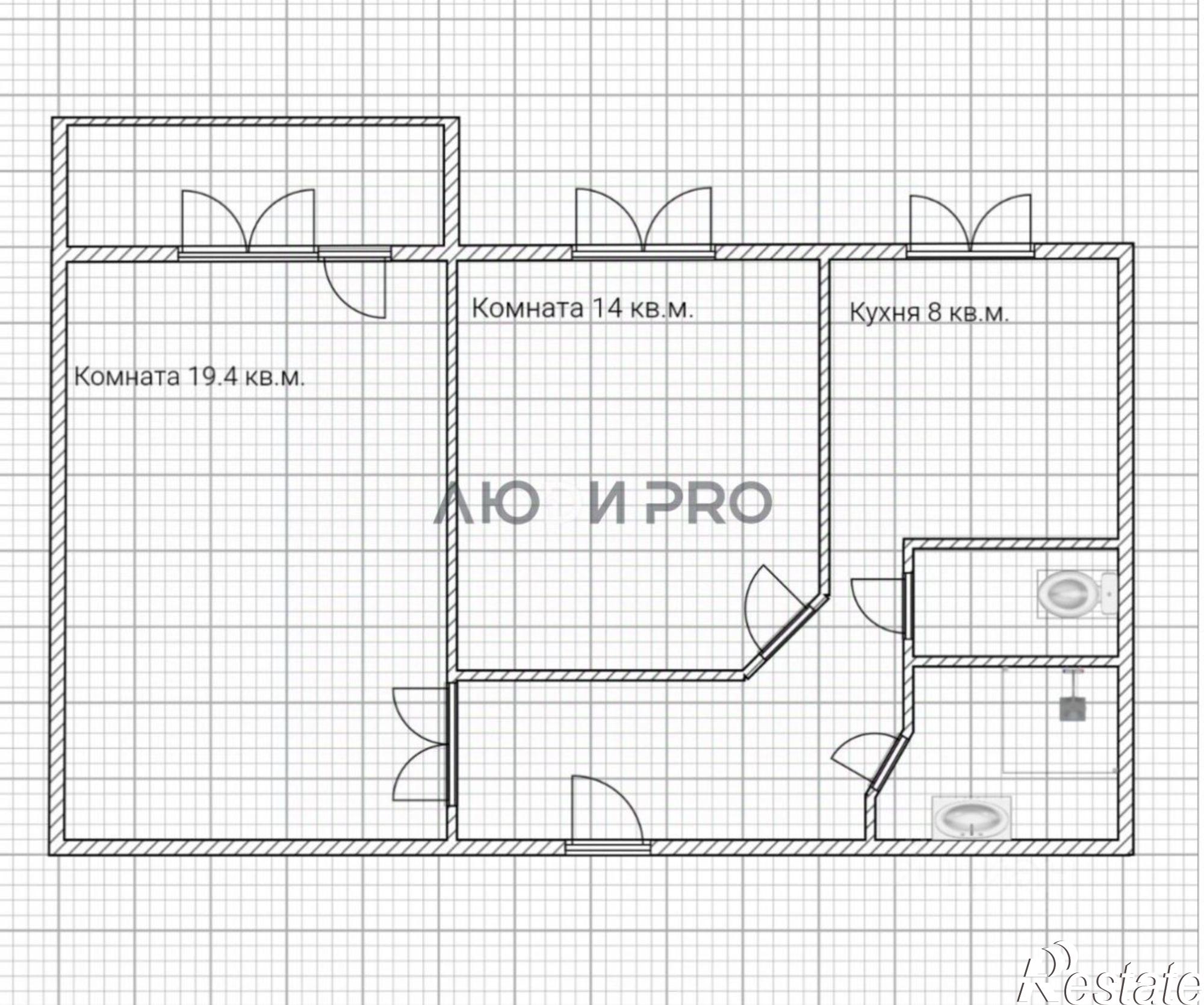 Купить квартиру за 4 600 000 рублей на Ярославль г., Дзержинский