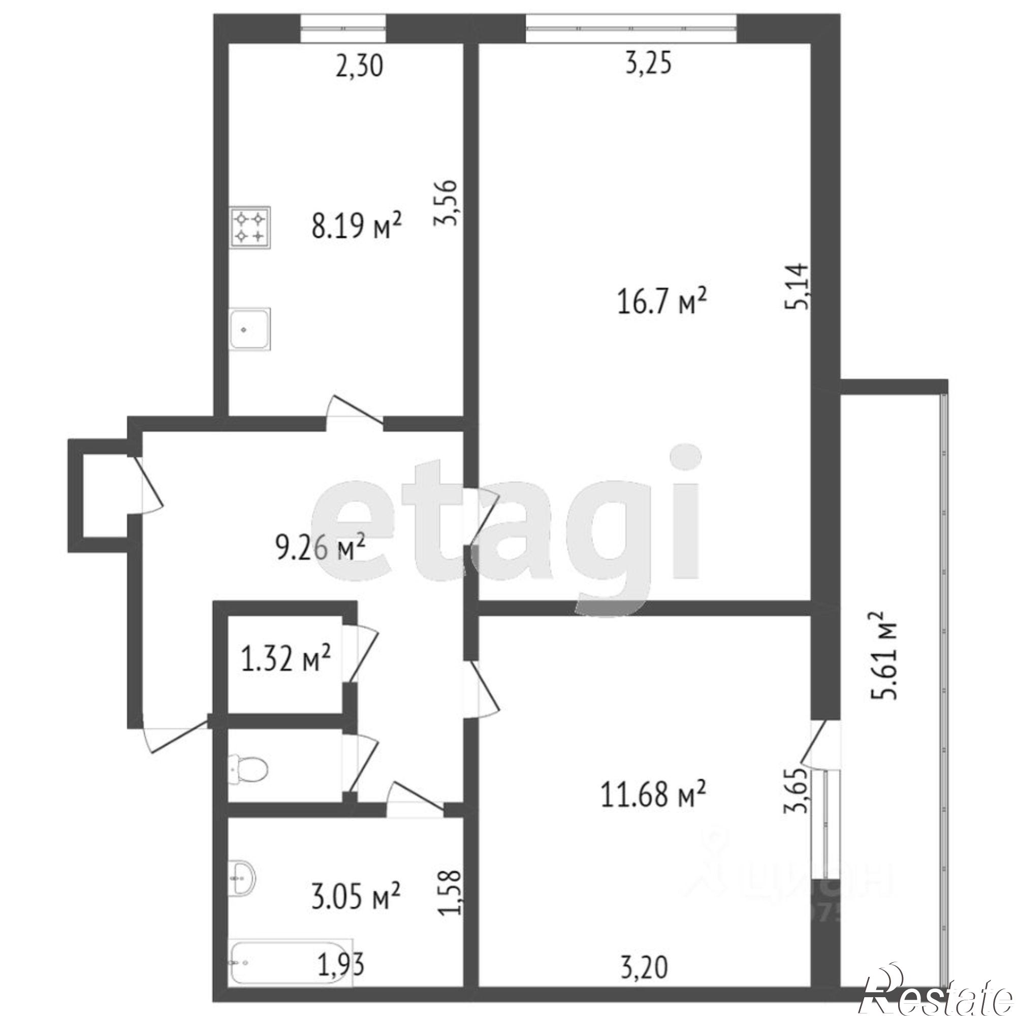 Купить квартиру за 5 800 000 рублей