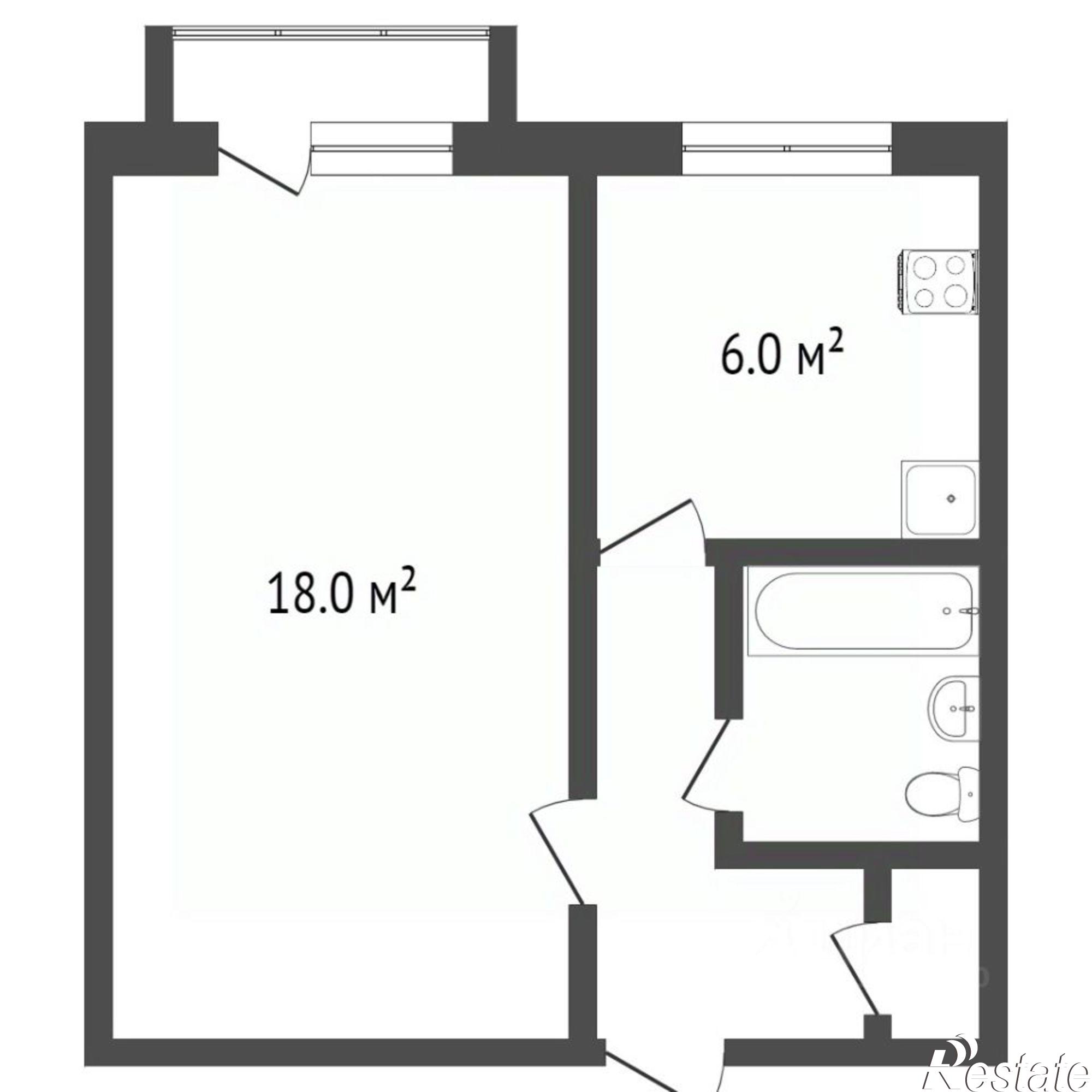 Купить квартиру за 2 100 000 рублей