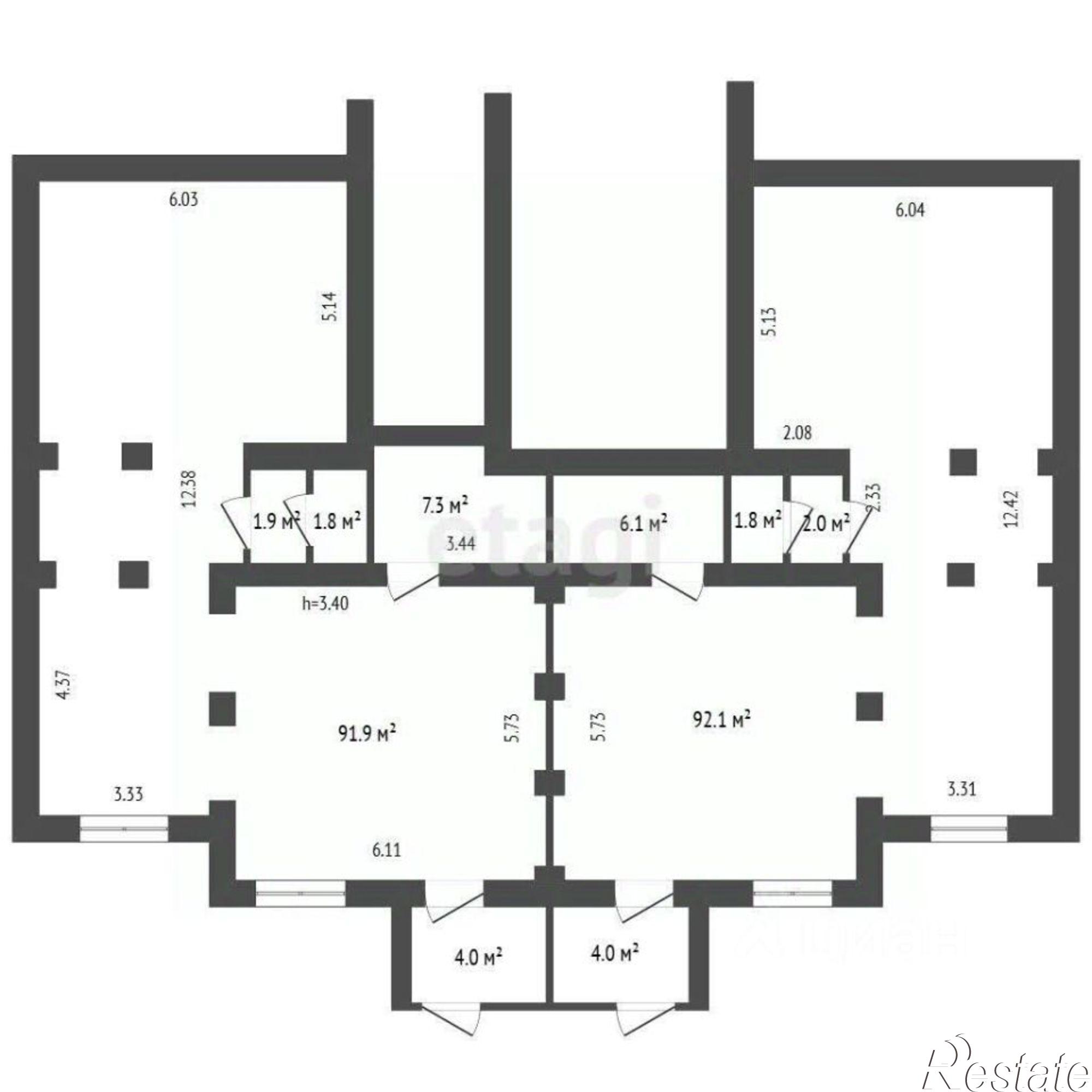 Купить торговое помещение за 22 415 100 рублей