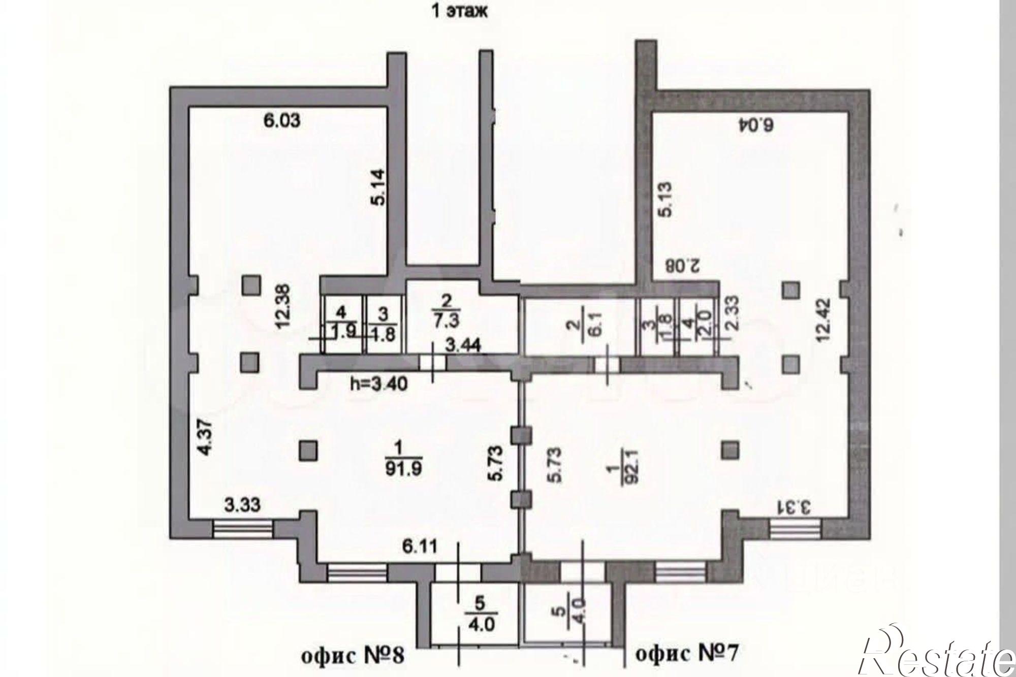 Купить торговое помещение за 22 415 100 рублей