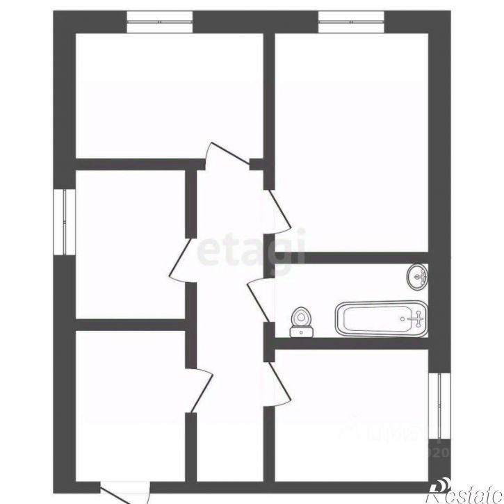 4-комн квартира Рыбинский район