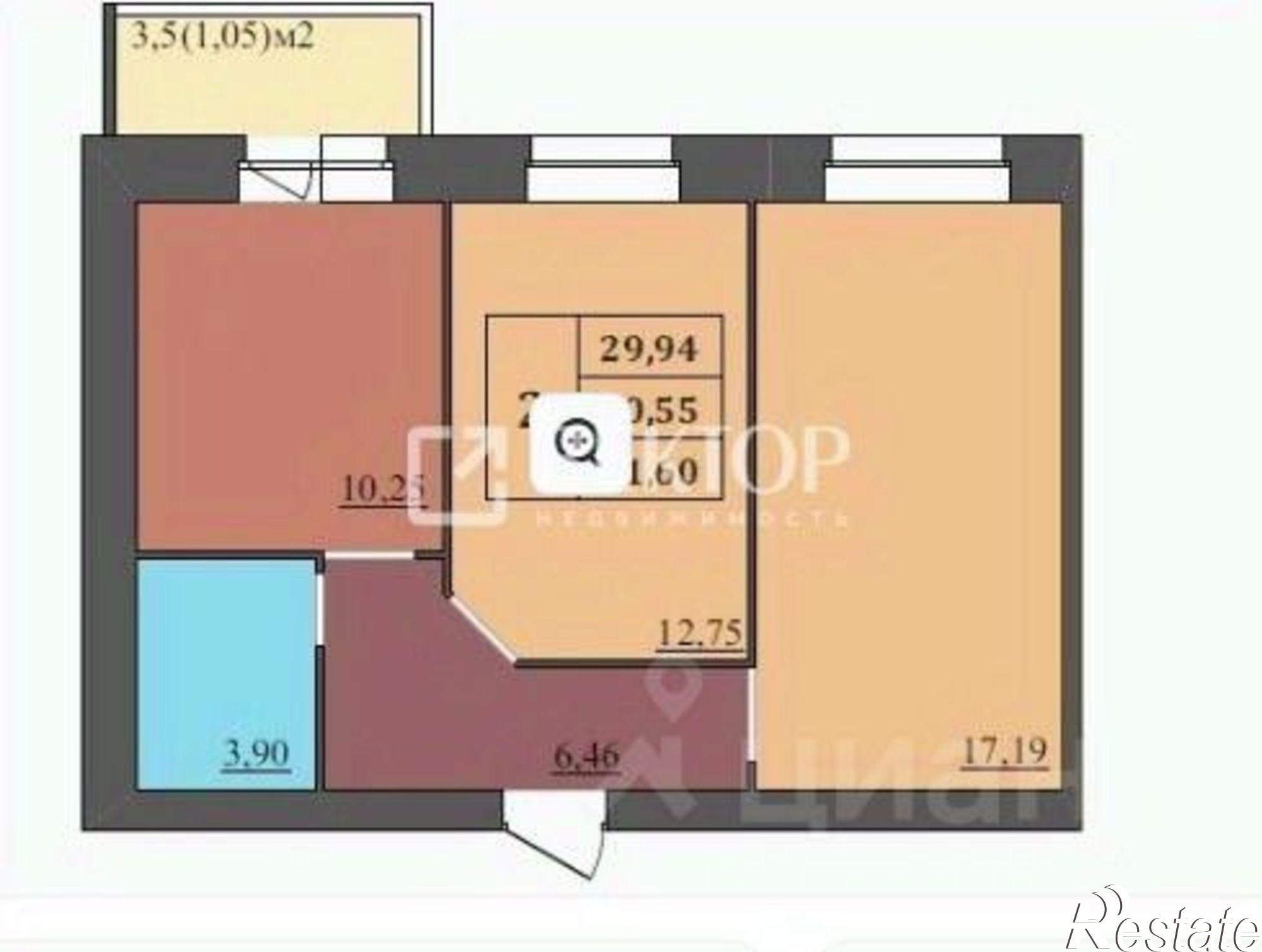 Купить квартиру за 5 300 000 рублей на Ярославль