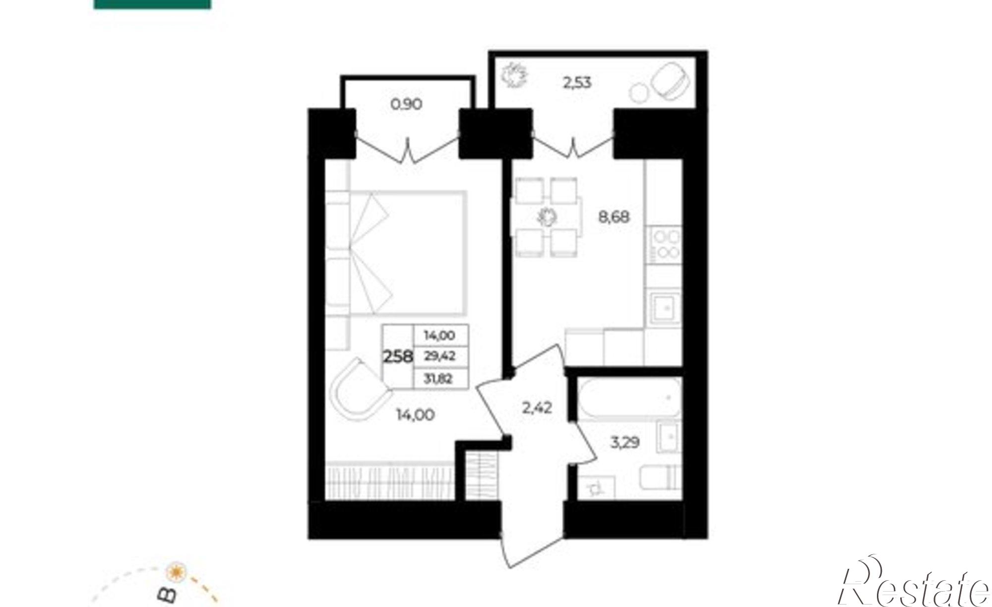 Купить квартиру за 3 480 970 рублей на Ярославль, Ленинградский проспект