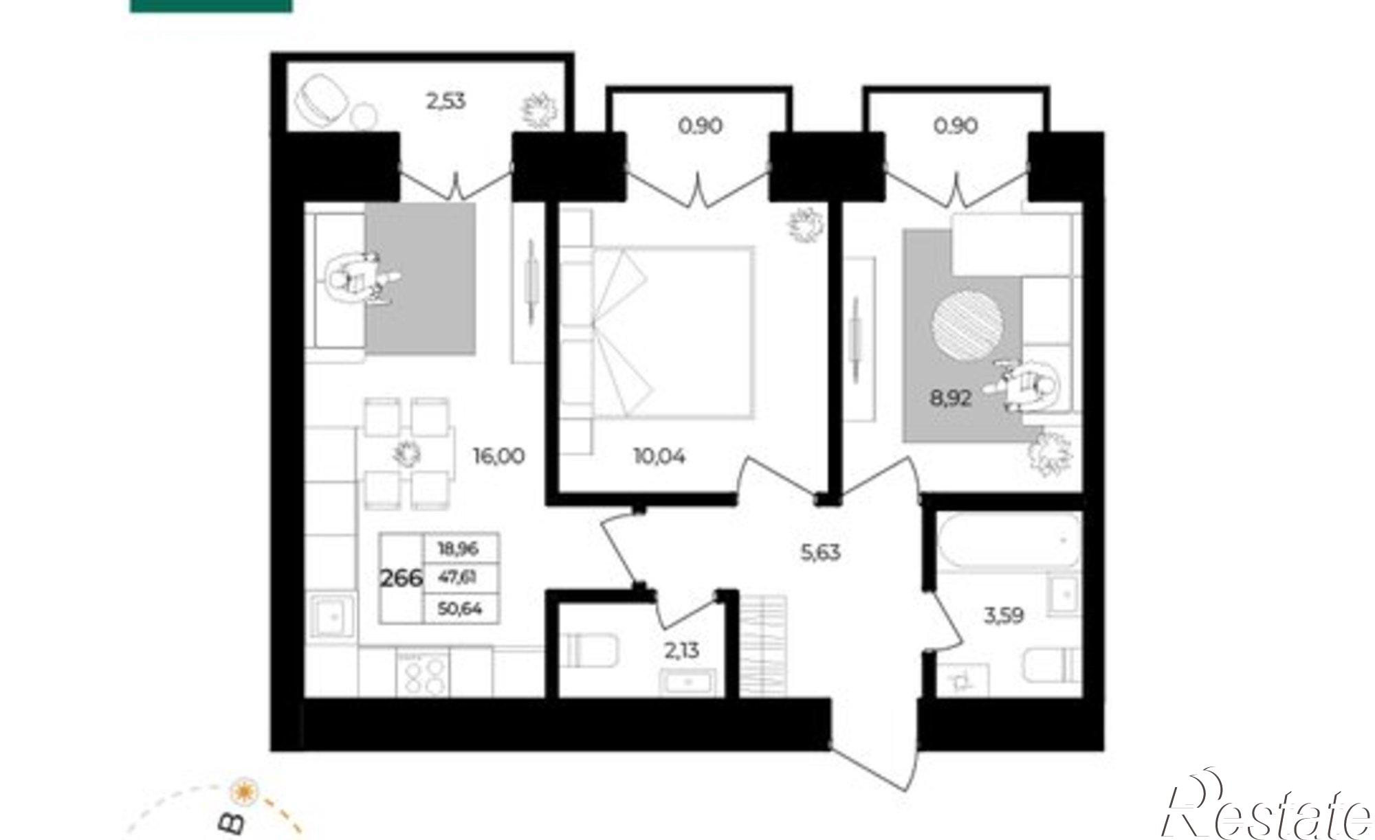 Купить квартиру за 5 495 150 рублей на Ярославль, Ленинградский проспект