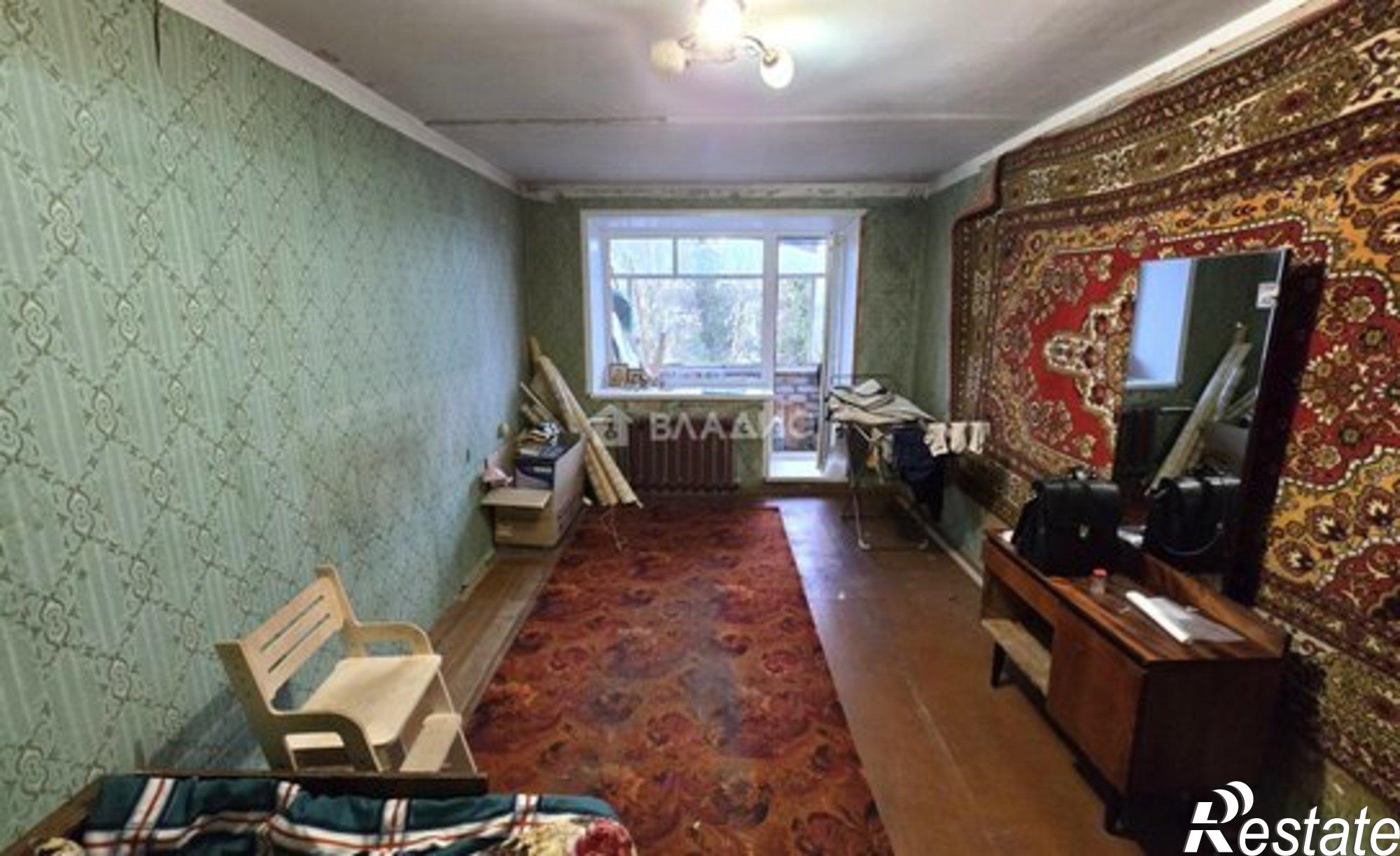 Купить квартиру за 2 500 000 рублей на Рыбинский муниципальный округ, посёлок Юбилейный, 10