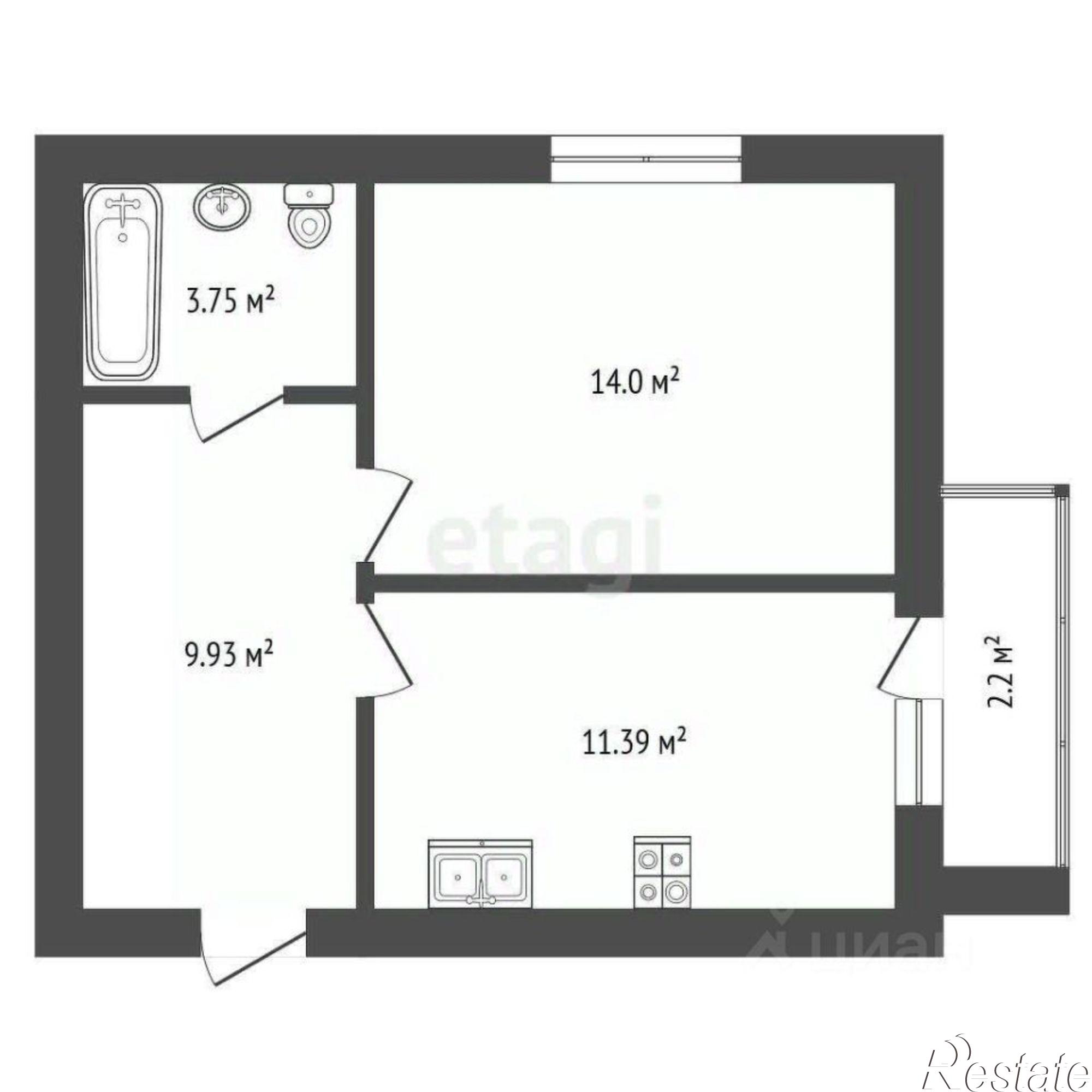 Купить квартиру за 4 171 650 рублей на ул Мостецкая, 14