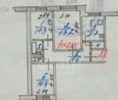 3-комн, 64кв м, этаж 7/9 Яковлевская улица, 18