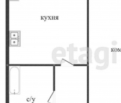 1-комн, 30кв м, этаж 5/5 ул Труфанова, 6 2