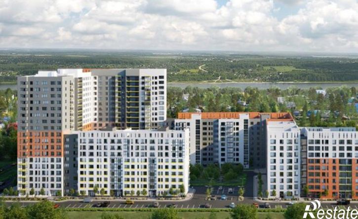 3-комн квартира в новом доме Ярославль, Тутаевское шоссе, 93Б