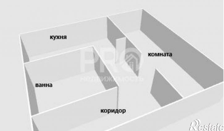 1-комн квартира Ярославль, улица Саукова, 19