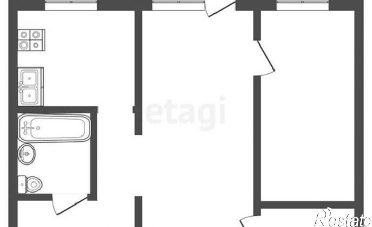 2-комн квартира Ярославль, улица Свердлова, 88