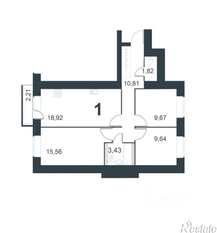 3-комн квартира ул Большая Заозерная, 12,  д. 12